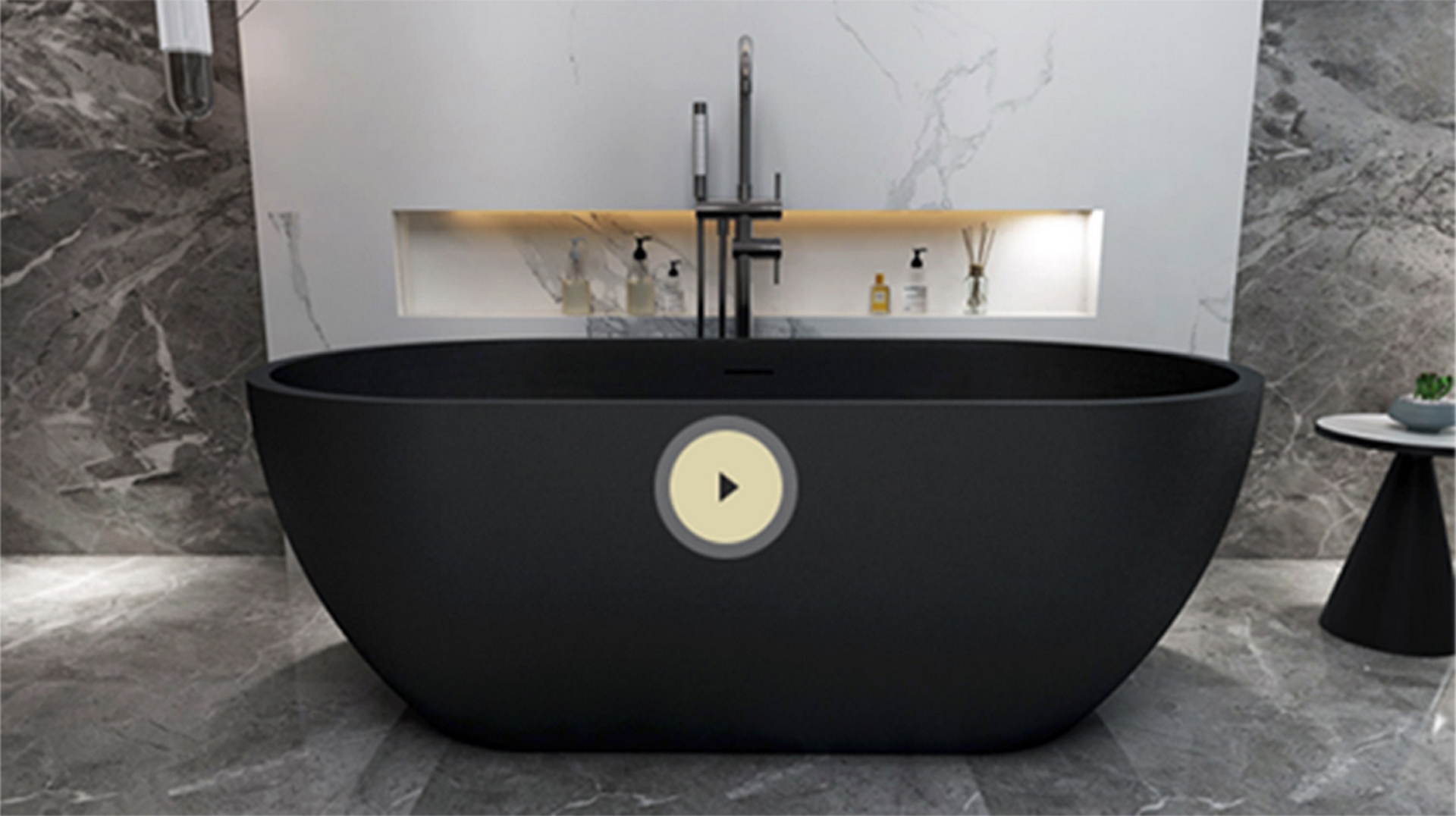 artificial stone bathtub
