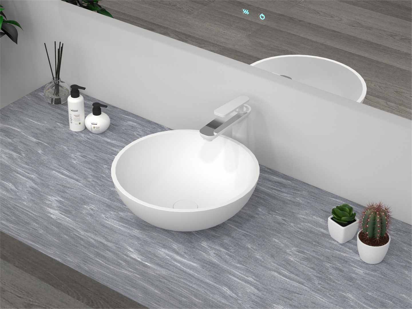 Cpingao design white product bathroom wash basin(bathroom basin in vanity unit)