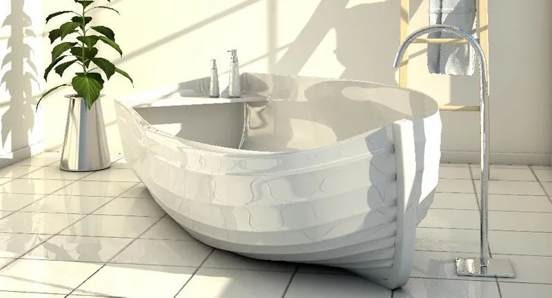 Unique Shape Bathtub