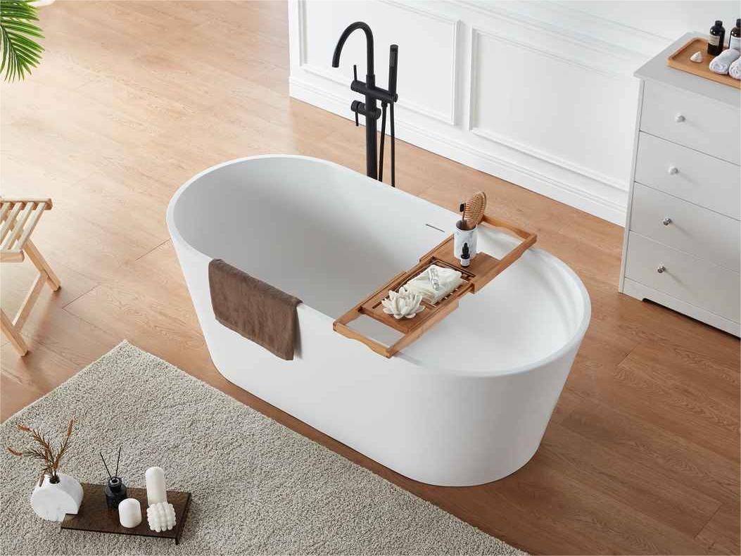 freestanding bathtub ps-8816(Pure Acrylic Solid Surface)