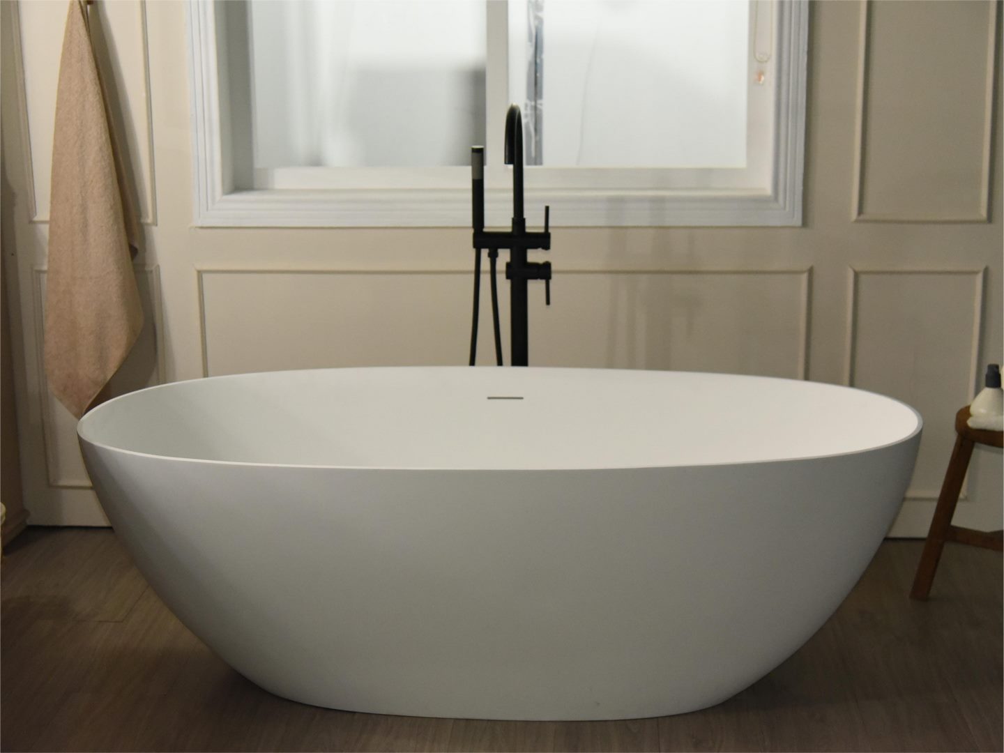 freestanding bathtub ps-8845(Pure Acrylic Solid Surface)