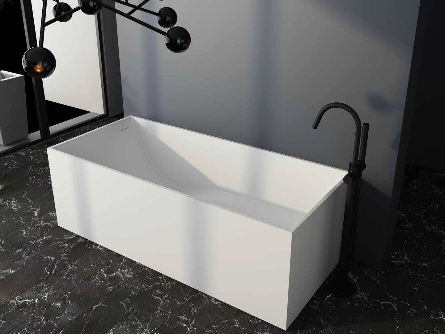 freestanding bathtub ps-8819(Pure Acrylic Solid Surface)