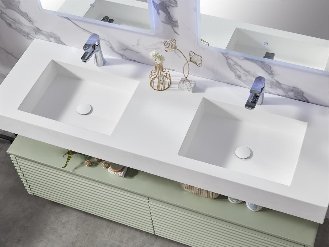 artificial stone bathroom vanities PS-3320