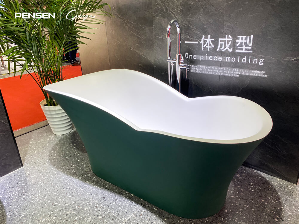 2021.5 Kitchen and Bath China from Cpingao bathroom Petal-shaped bathtub