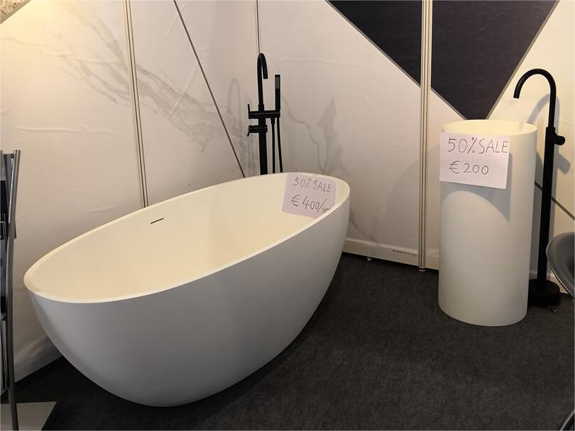 2018 Germany fair from Cpingao bathroom bathtub and basin