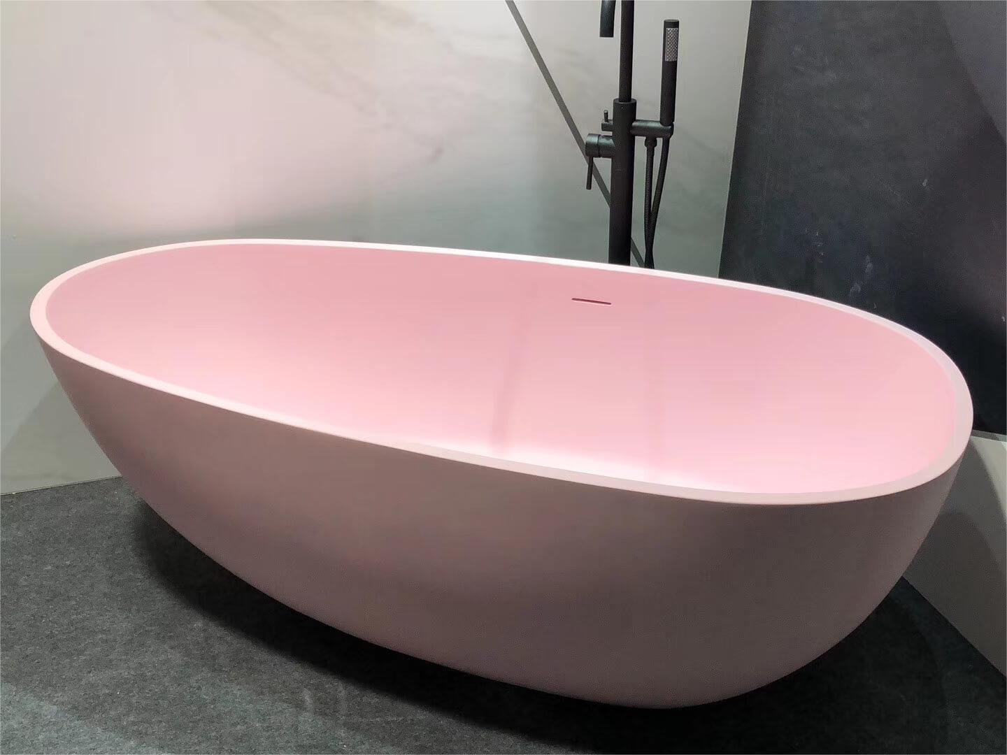 2019 Guangzhou Design Week from Cpingao pink bathtub