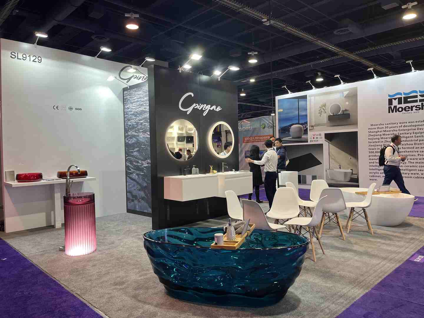 2024.2 Las Vegas KBIS2024 Fair from Cpingao bathroom products