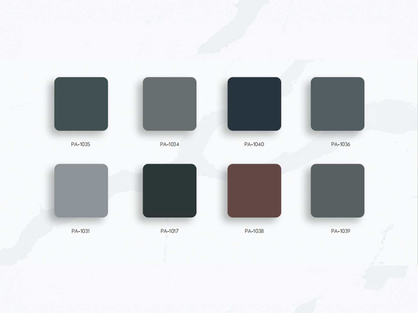 Solid Surface Sheet Color Options