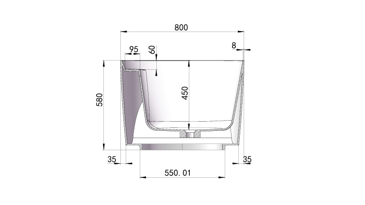 8855-1400 side view