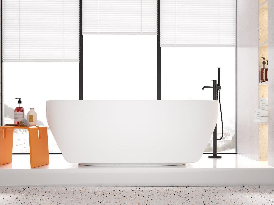 Freestanding acrylic bathtub 8855 from Cpingao