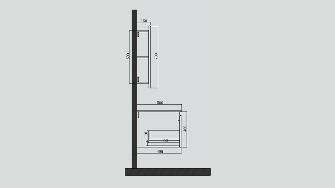 LG-2501A side view