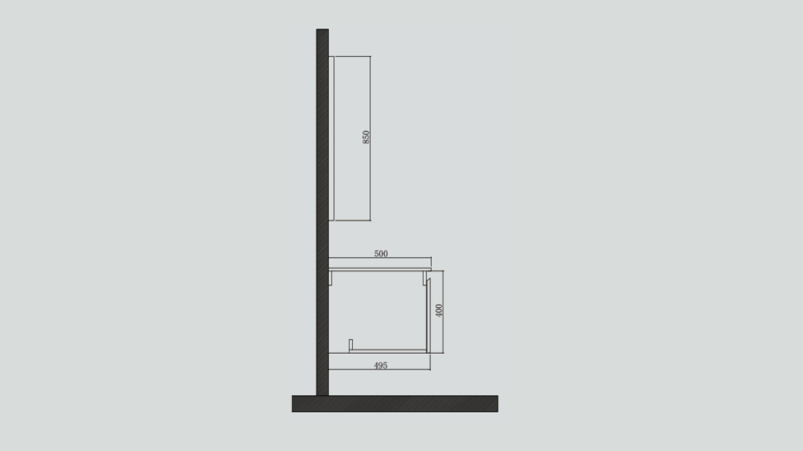 Lg-2501C side view