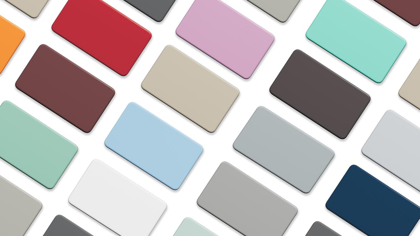 Cpingao's solid surface material color swatch