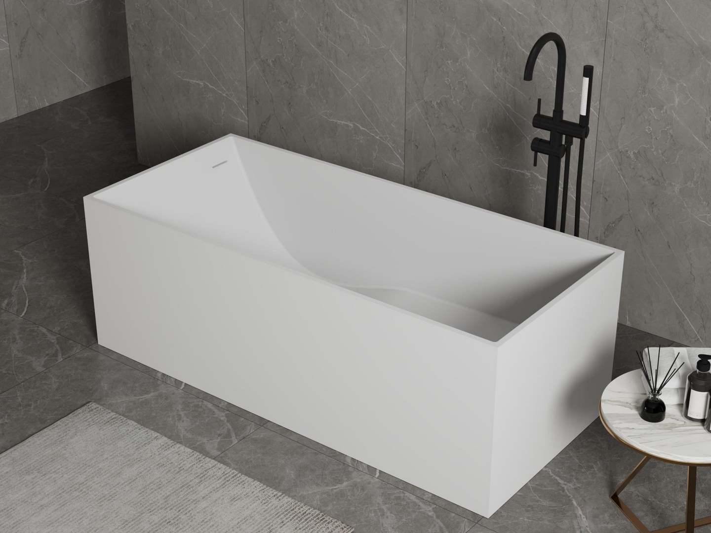 Sollid surface bathtub CPG-8819-4 manufactured by Cpingao